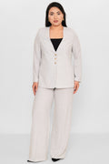 Meira - Plus Size Suit (MEI26Y8405) - 8690200116025