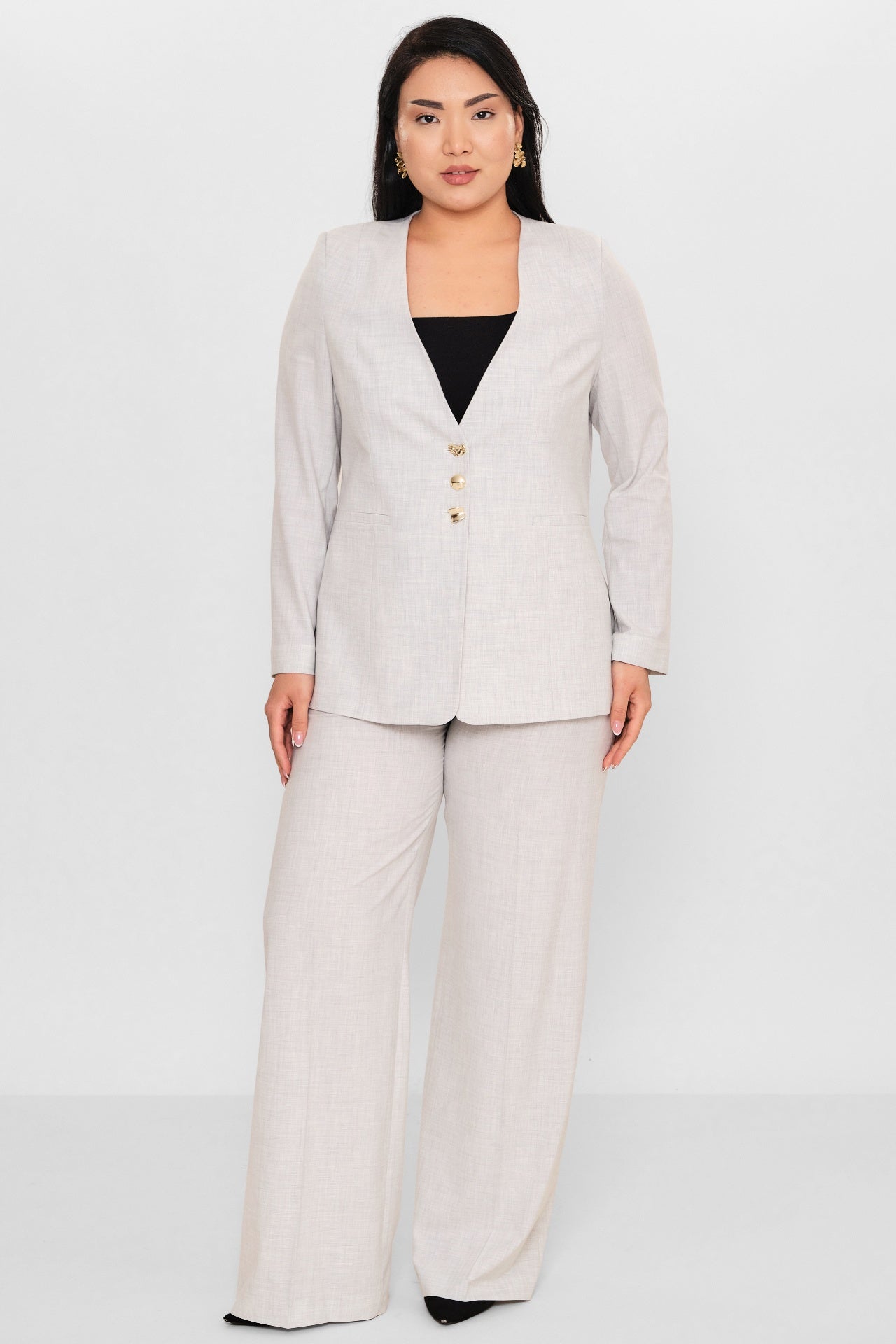 Meira - Plus Size Suit (MEI26Y8405) - 8690200116025