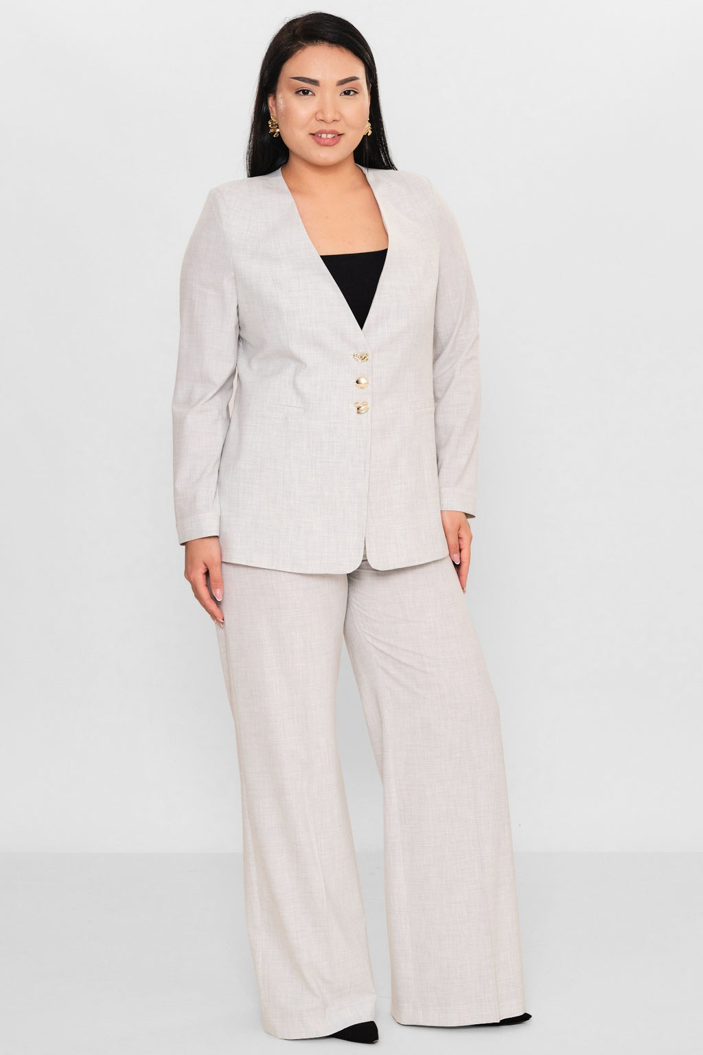Meira - Plus Size Suit (MEI26Y8405) - 8690200116025