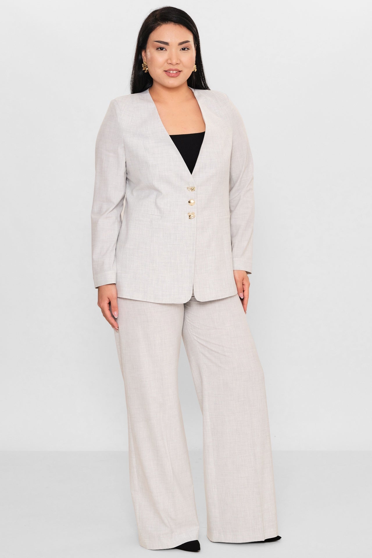 Meira - Plus Size Suit (MEI26Y8405) - 8690200116025