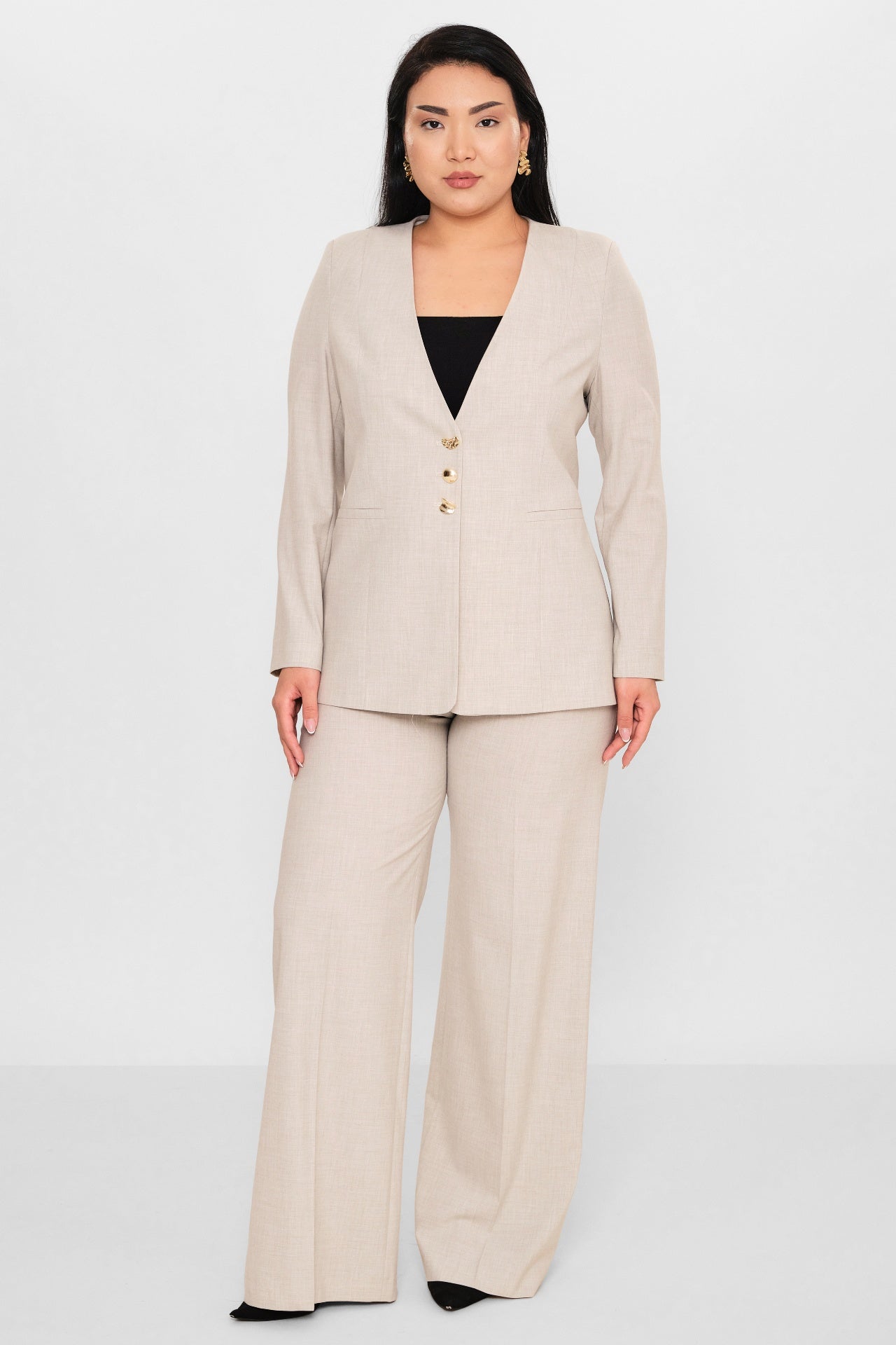 Meira - Plus Size Suit (MEI26Y8405) - 8690200116049