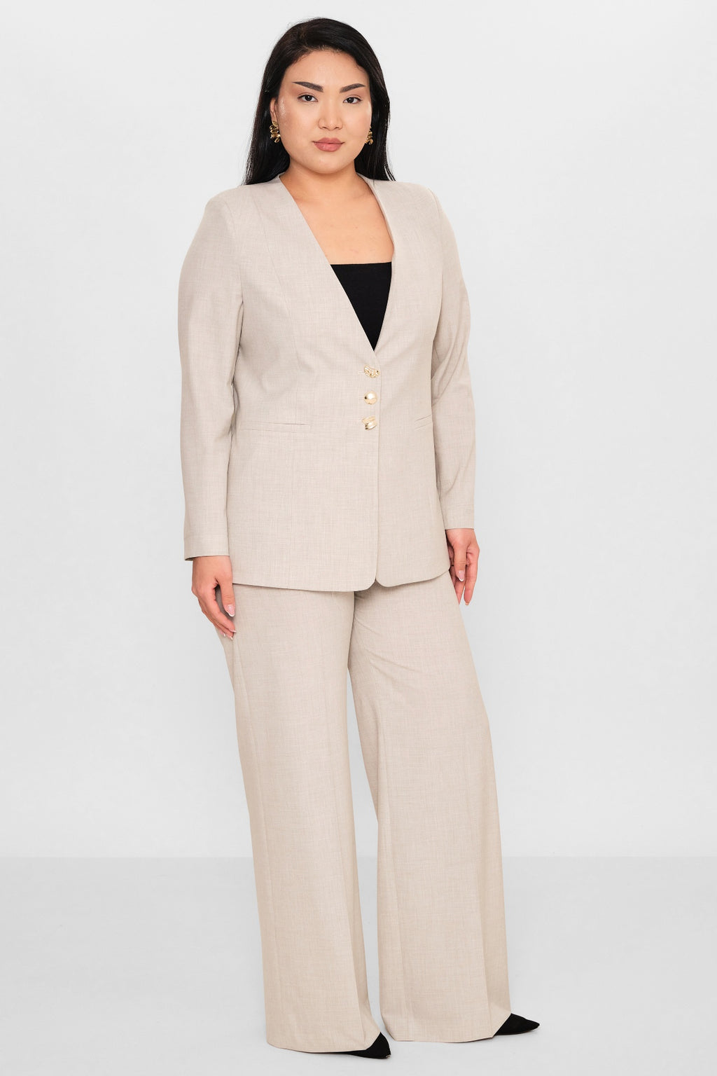 Meira - Plus Size Suit (MEI26Y8405) - 8690200116049