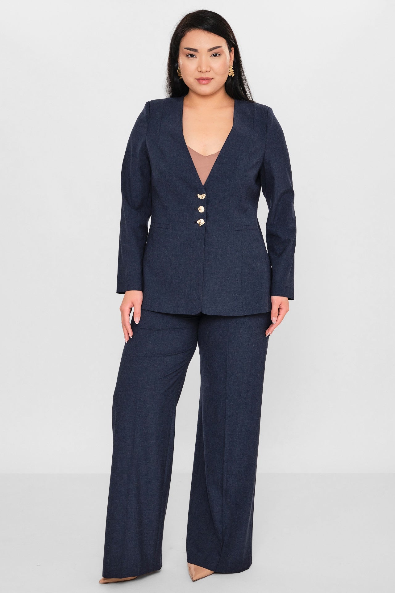 Meira - Plus Size Suit (MEI26Y8405) - 8690200116056