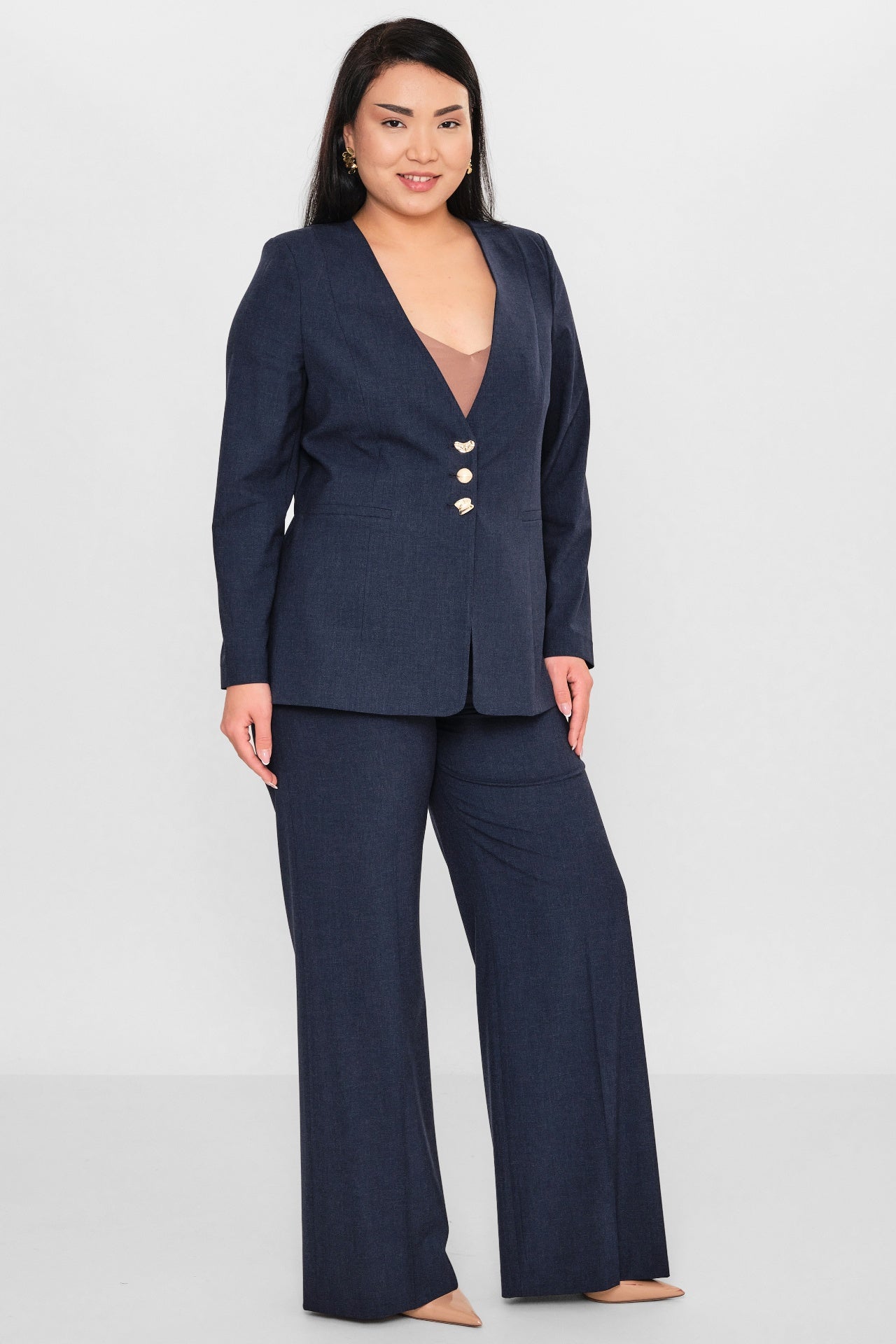 Meira - Plus Size Suit (MEI26Y8405) - 8690200116056