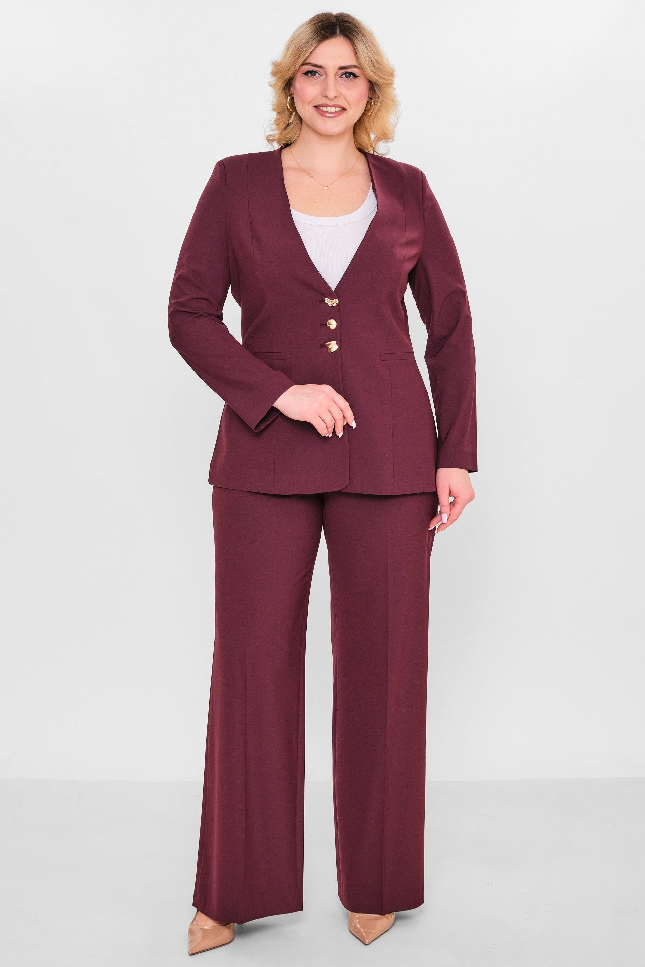 Meira - Plus Size Suit (MEI26Y8405) - 8690200116070