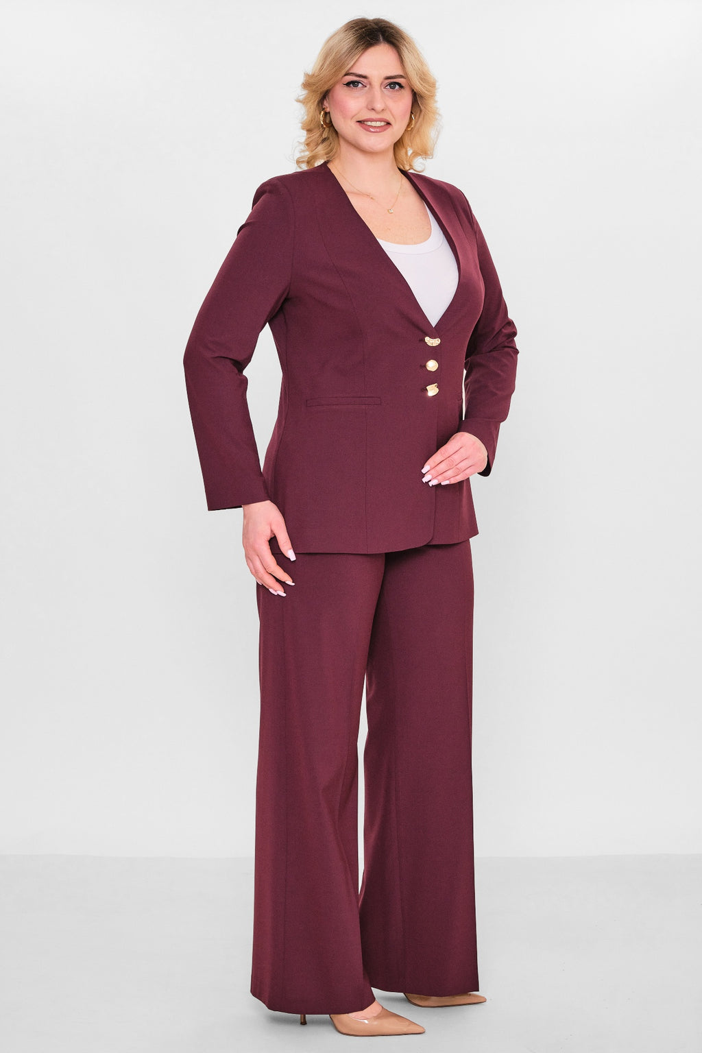 Meira - Plus Size Suit (MEI26Y8405) - 8690200116070