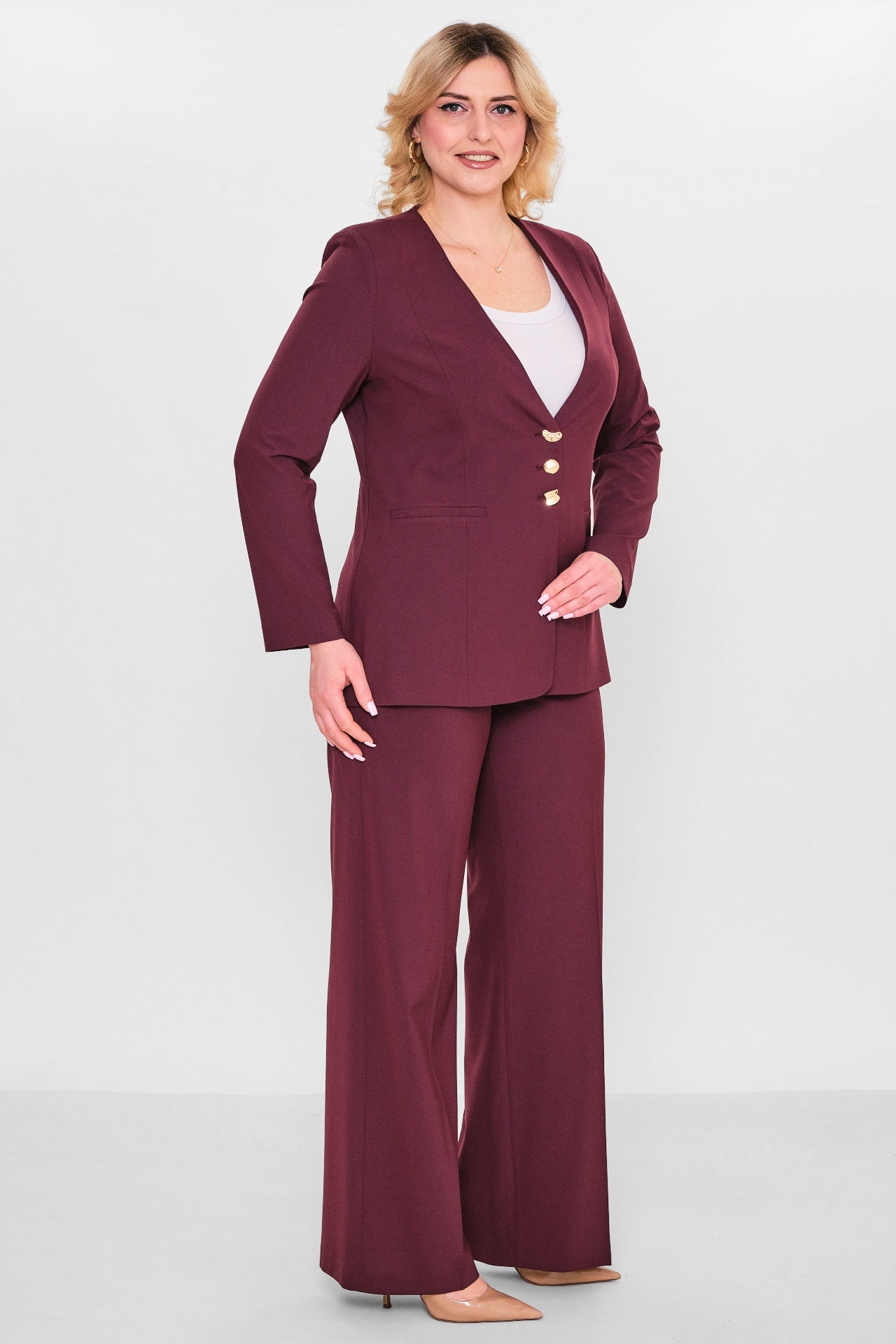 Meira - Plus Size Suit (MEI26Y8405) - 8690200116070