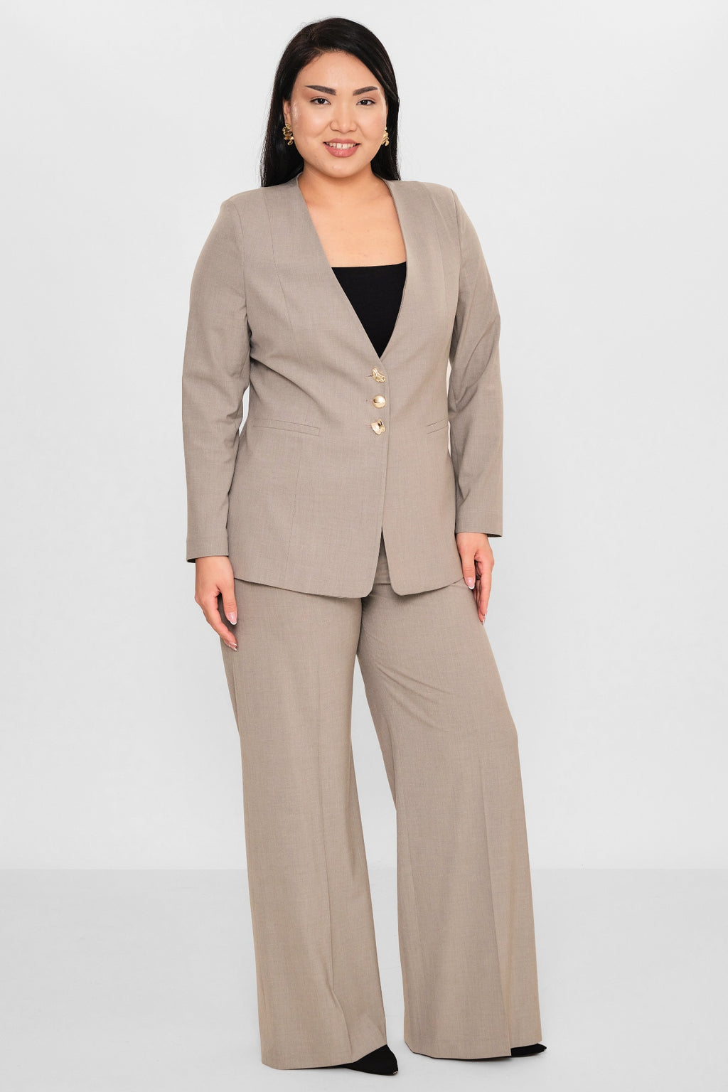 Meira - Plus Size Suit (MEI26Y8405) - 8690200116087