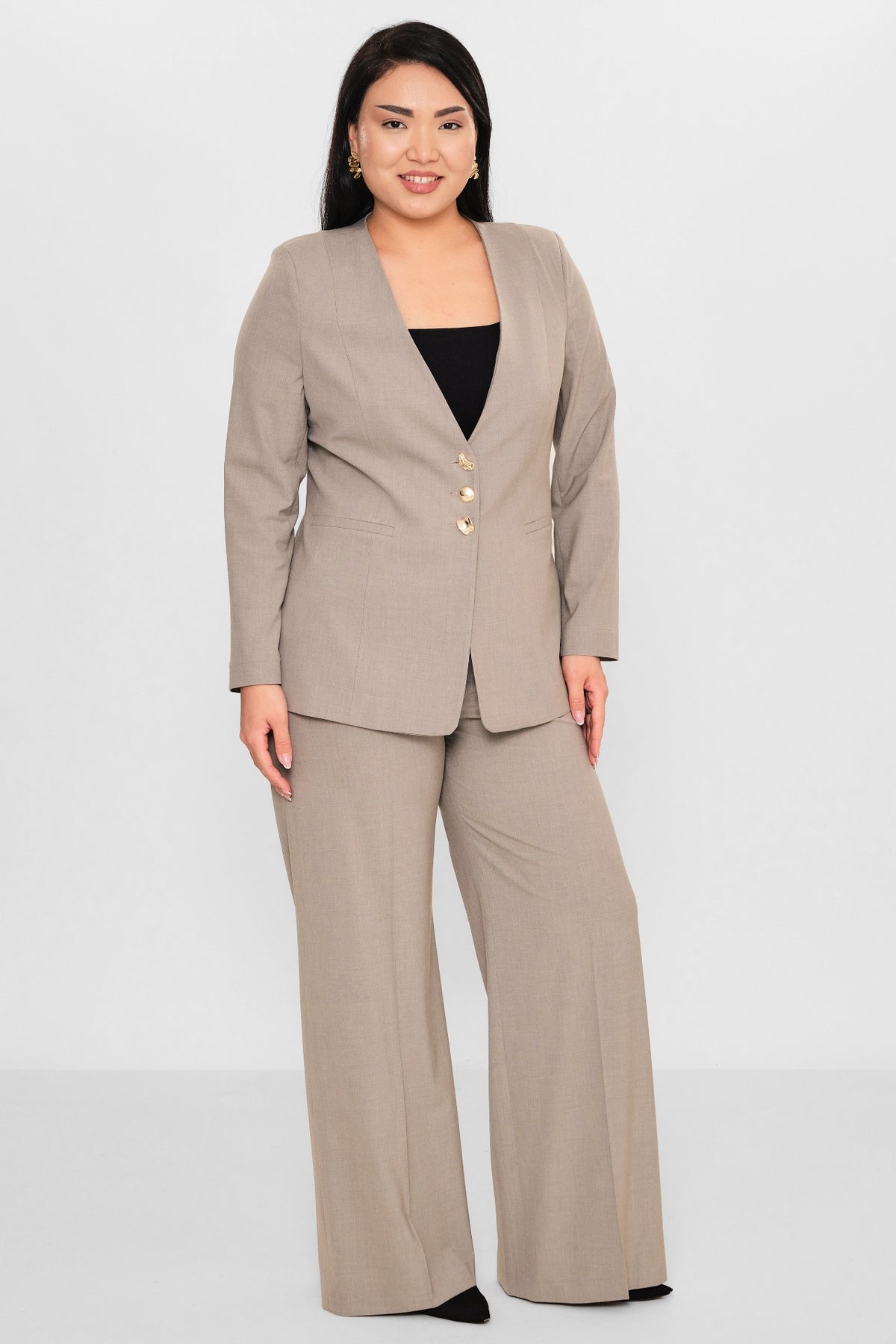 Meira - Plus Size Suit (MEI26Y8405) - 8690200116087