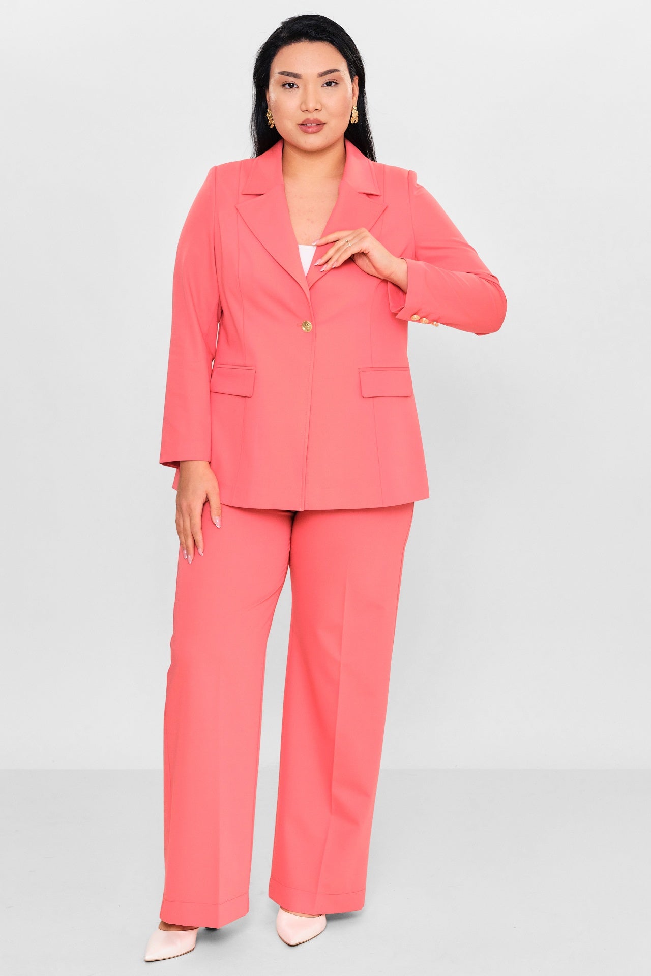 Meira - Plus Size Suit (MEI26Y8435) - 8690200116346
