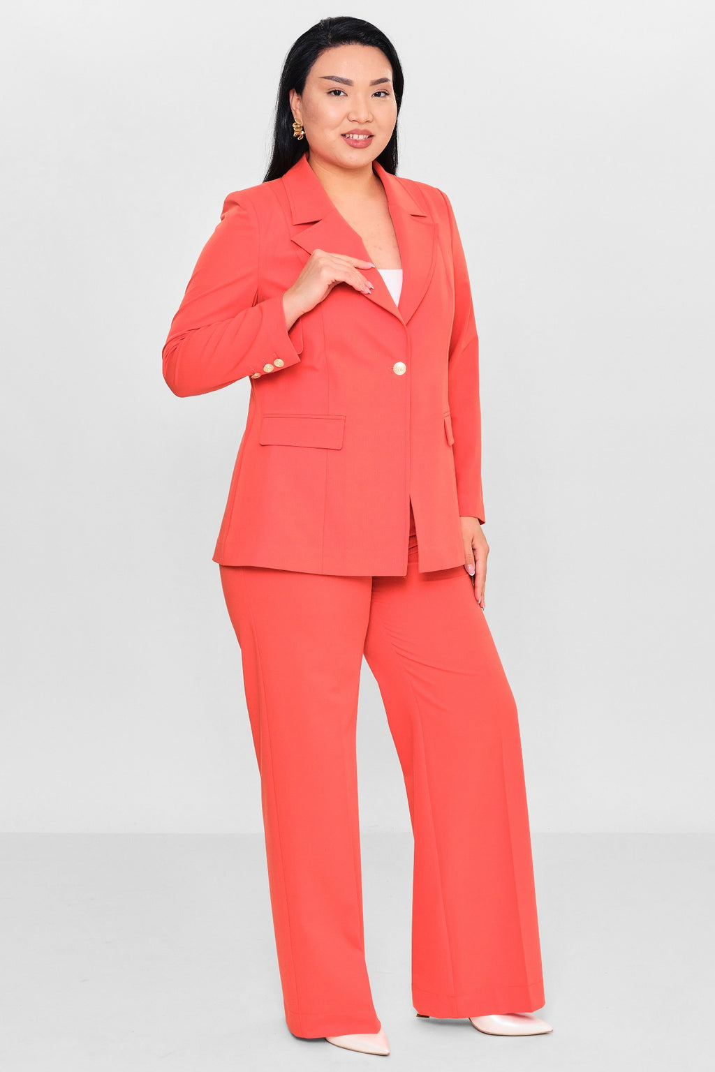 Meira - Plus Size Suit (MEI26Y8435) - 8690200116353