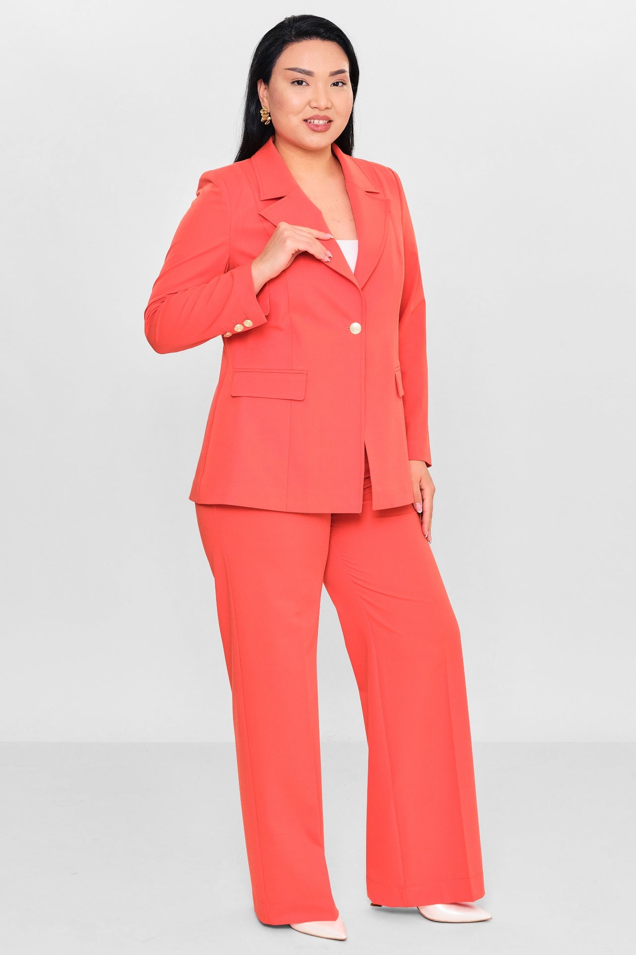 Meira - Plus Size Suit (MEI26Y8435) - 8690200116353