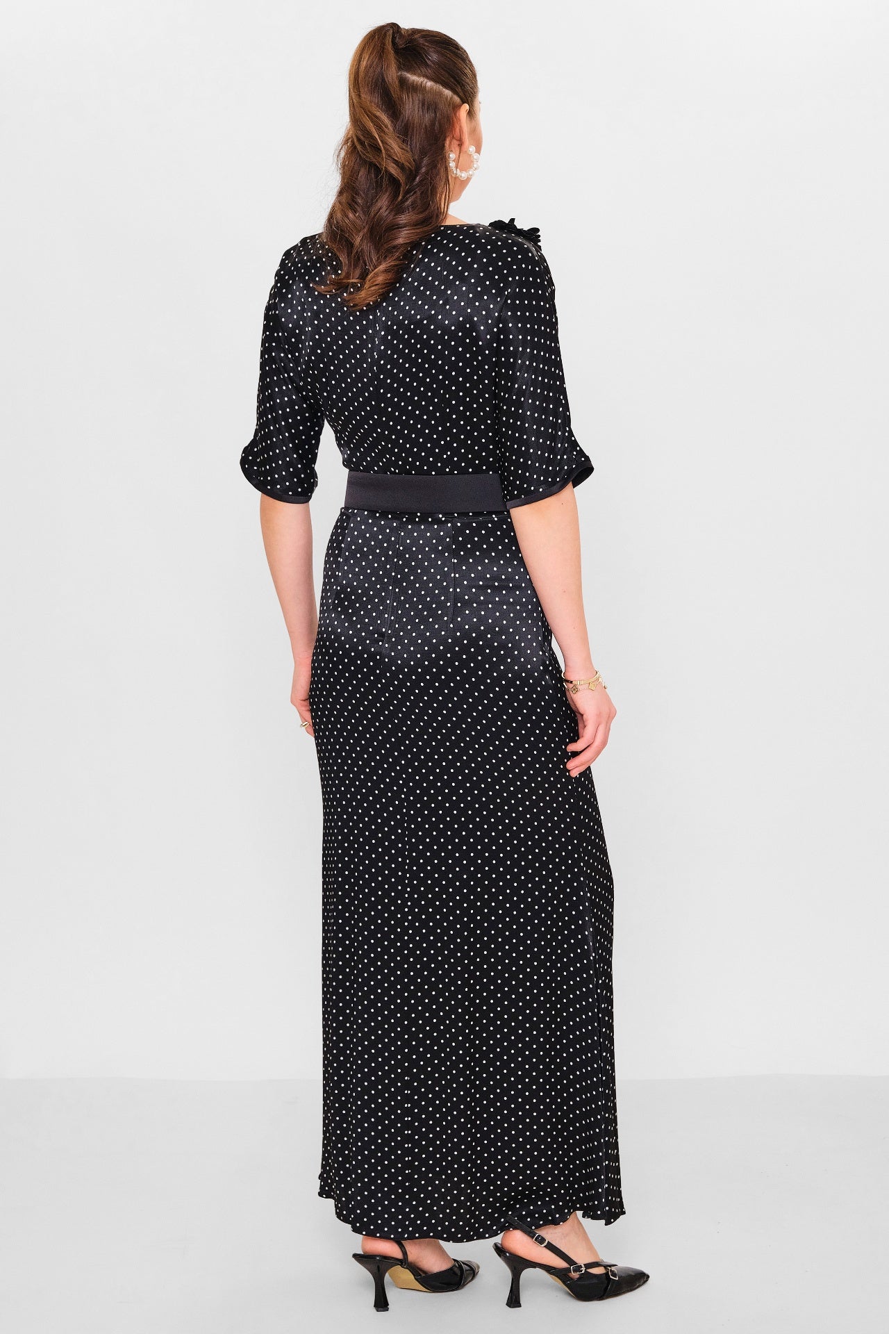 Dress port - Plus Size Dress (DSP26Y5701) - 8690200116469