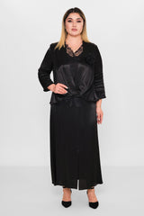 Dress port - Plus Size Suit (DSP26Y3415) - 8690200116513