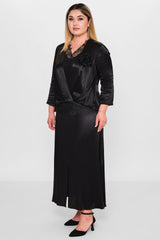 Dress port - Plus Size Suit (DSP26Y3415) - 8690200116513