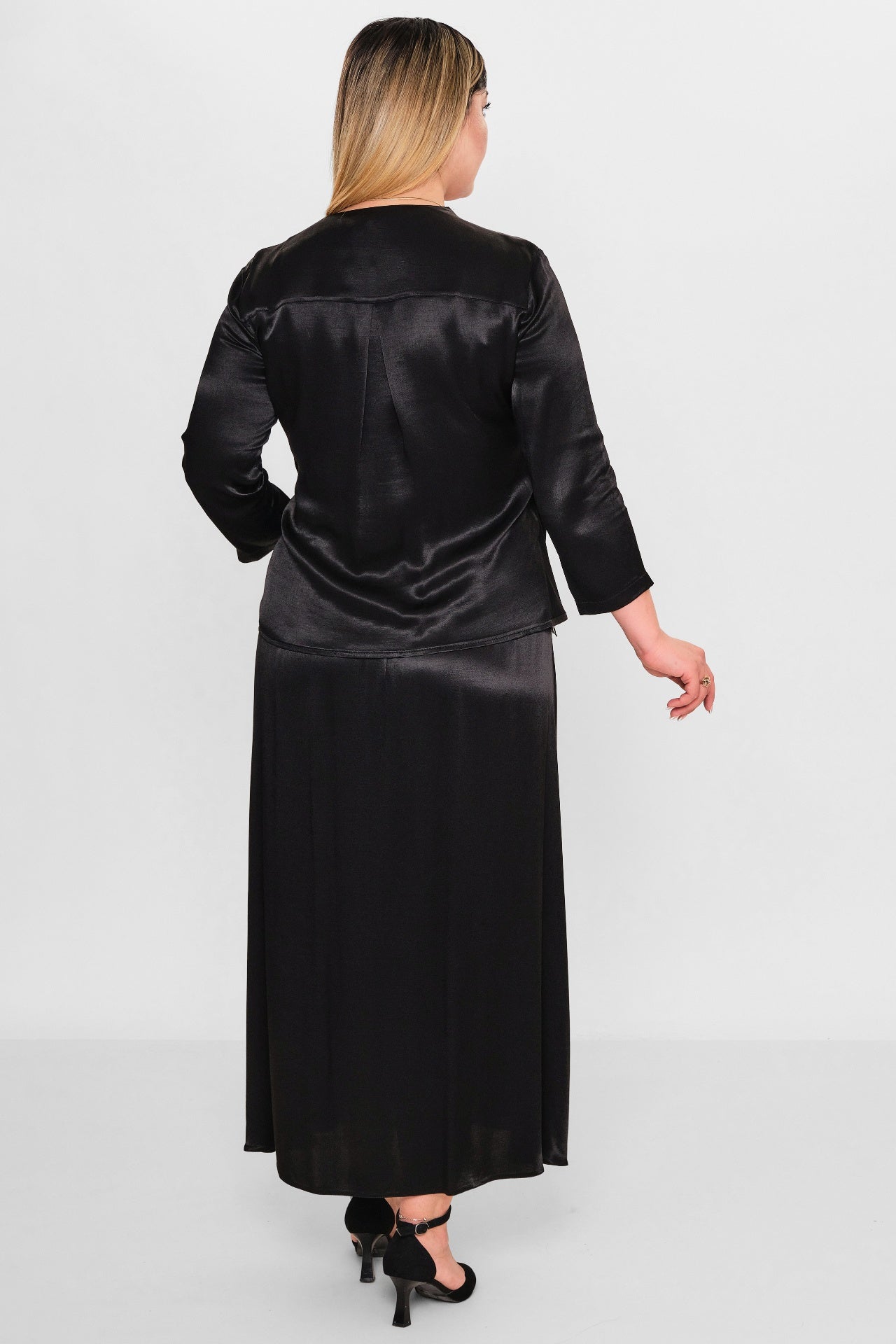 Dress port - Plus Size Suit (DSP26Y3415) - 8690200116513