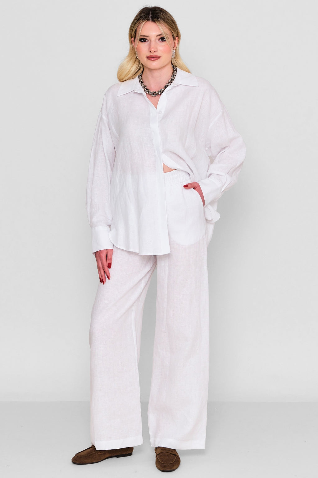 Jarrivee - Plus Size Trousers (JRVSS25J1089) - 8690200116551