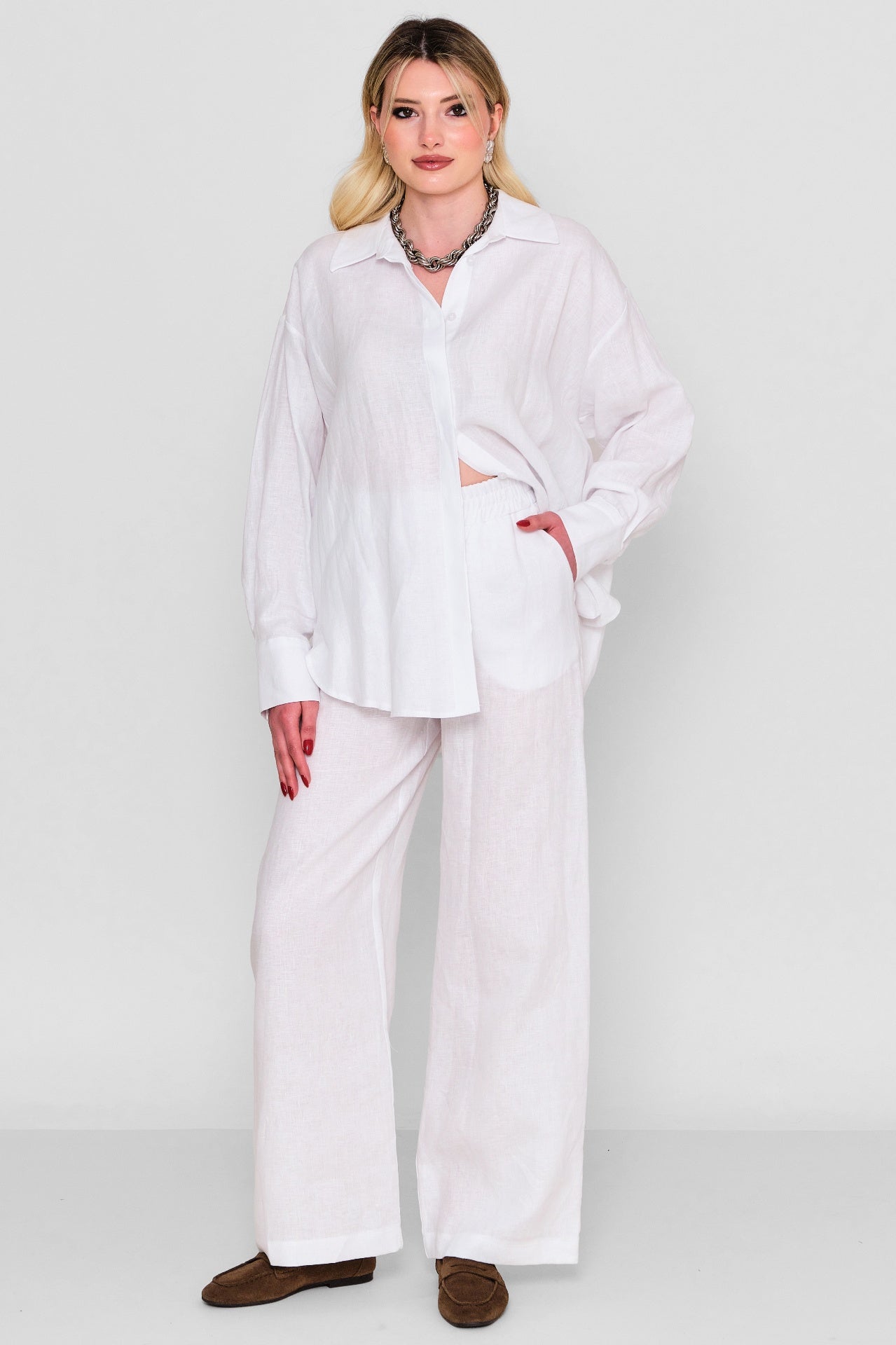 Jarrivee - Plus Size Trousers (JRVSS25J1089) - 8690200116551