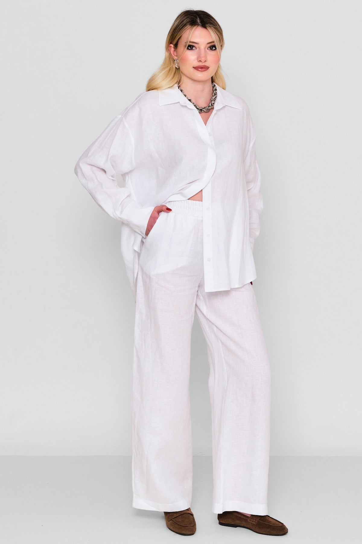 Jarrivee - Plus Size Trousers (JRVSS25J1089) - 8690200116551