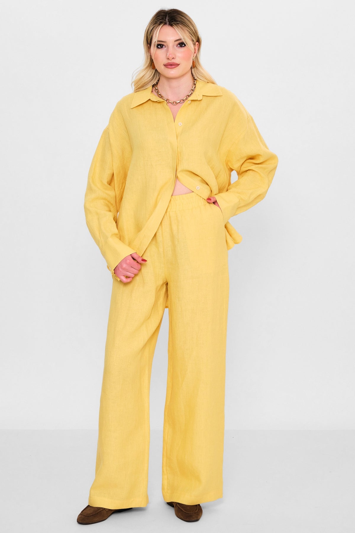 Jarrivee - Plus Size Trousers (JRVSS25J1089) - 8690200116568