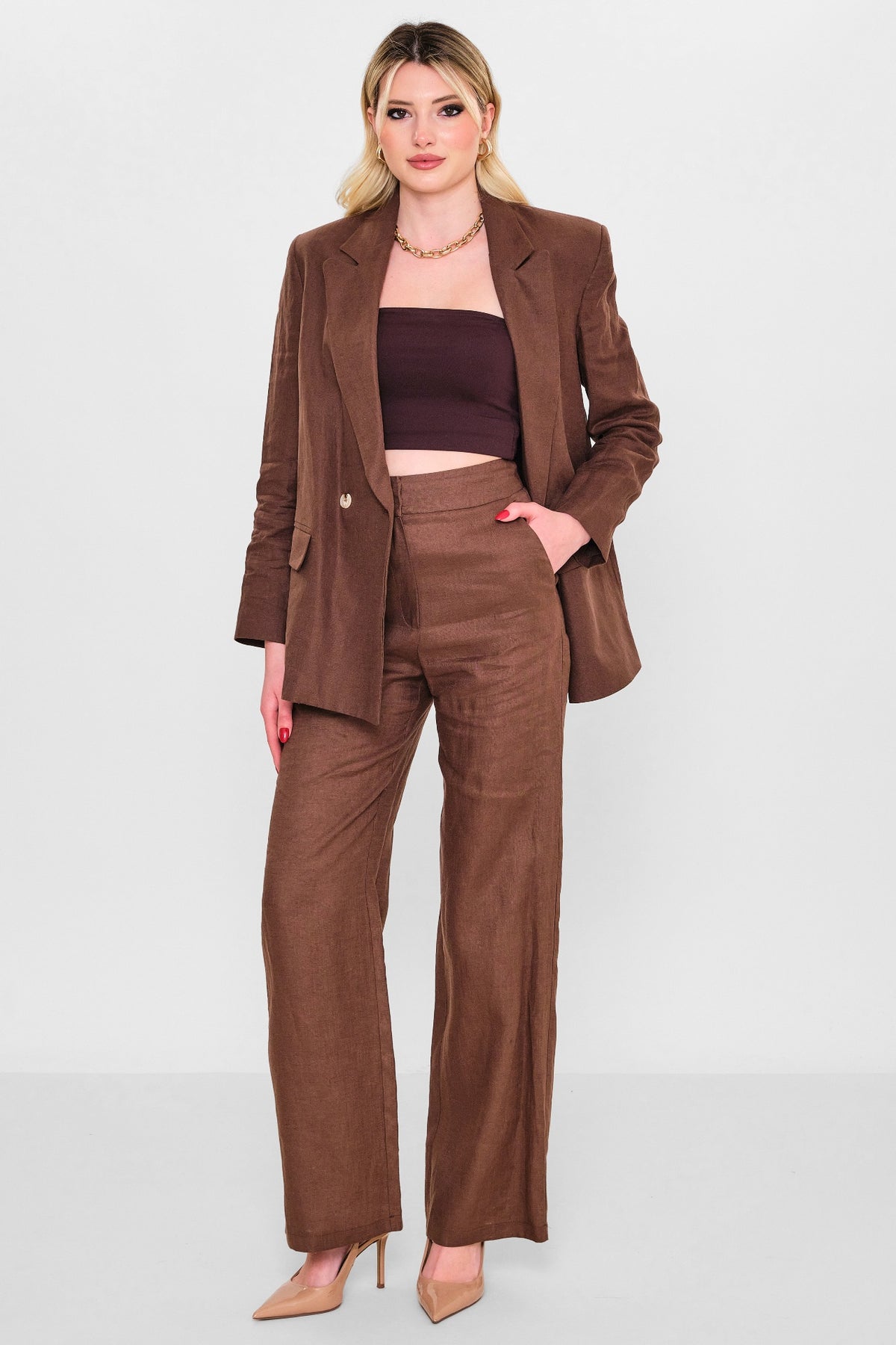 Jarrivee - Plus Size Trousers (JRVSS25J1107) - 8690200116599