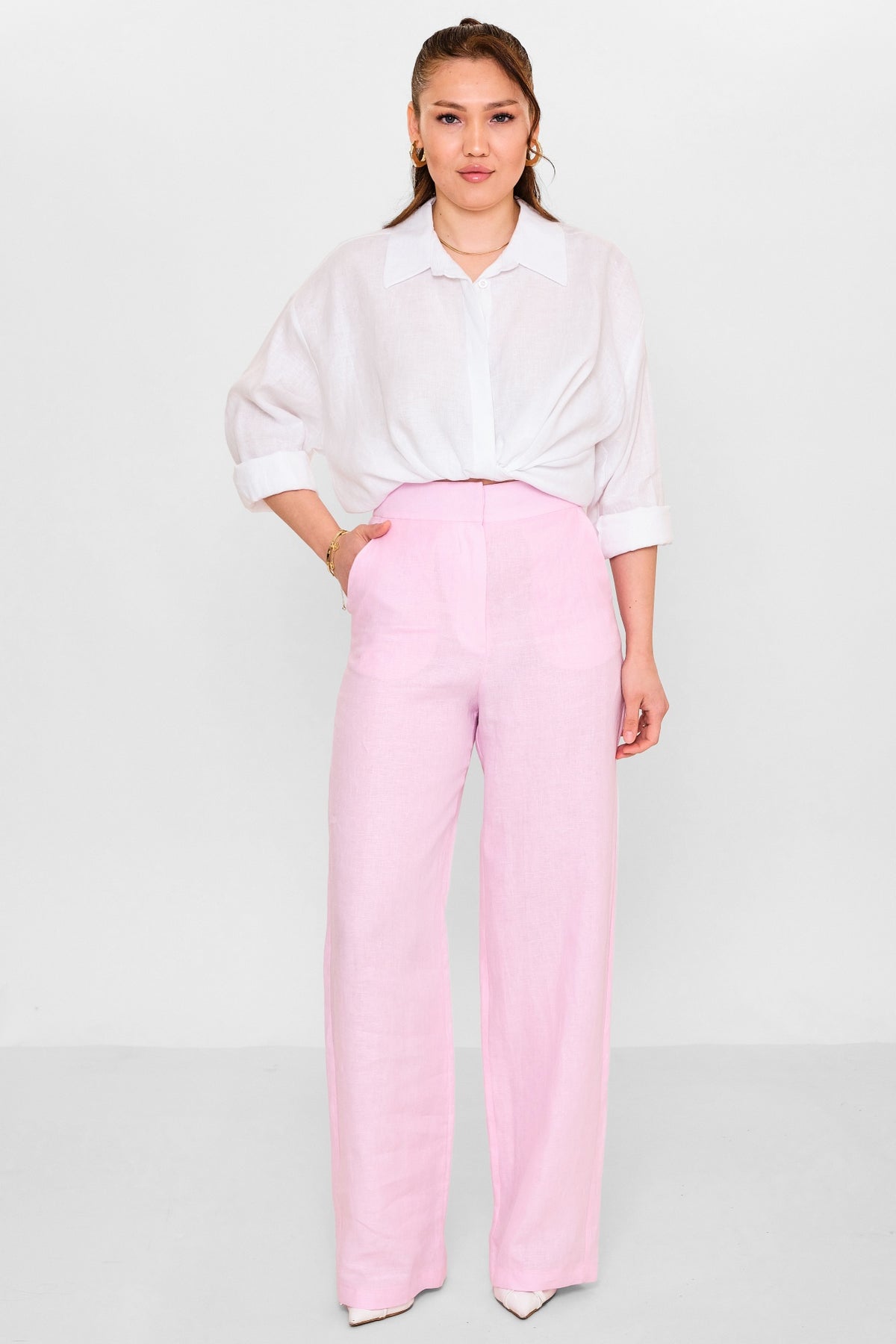 Jarrivee - Plus Size Trousers (JRVSS25J1107) - 8690200116605