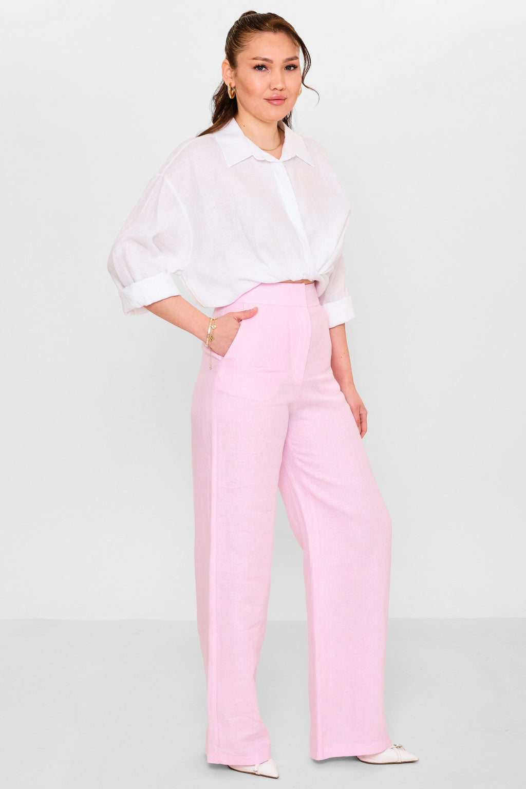 Jarrivee - Plus Size Trousers (JRVSS25J1107) - 8690200116605