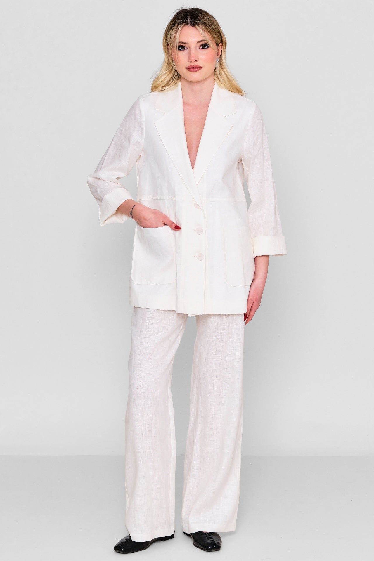 Jarri̇vee - Plus Size Jacket (JRVSS25J2048) - 8690200116629