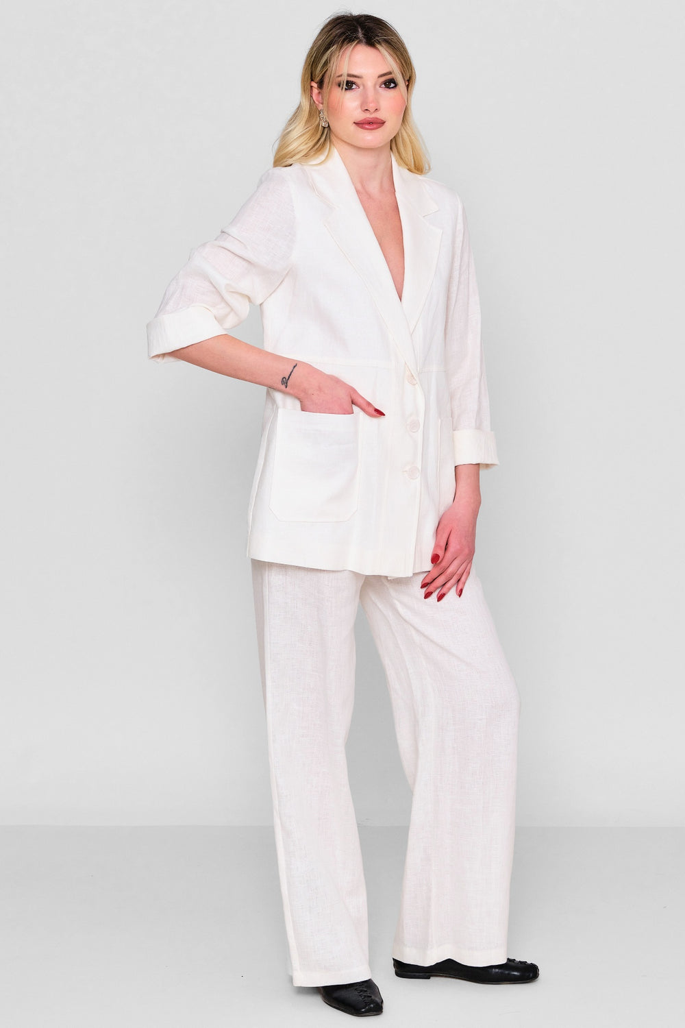 Jarri̇vee - Plus Size Jacket (JRVSS25J2048) - 8690200116629