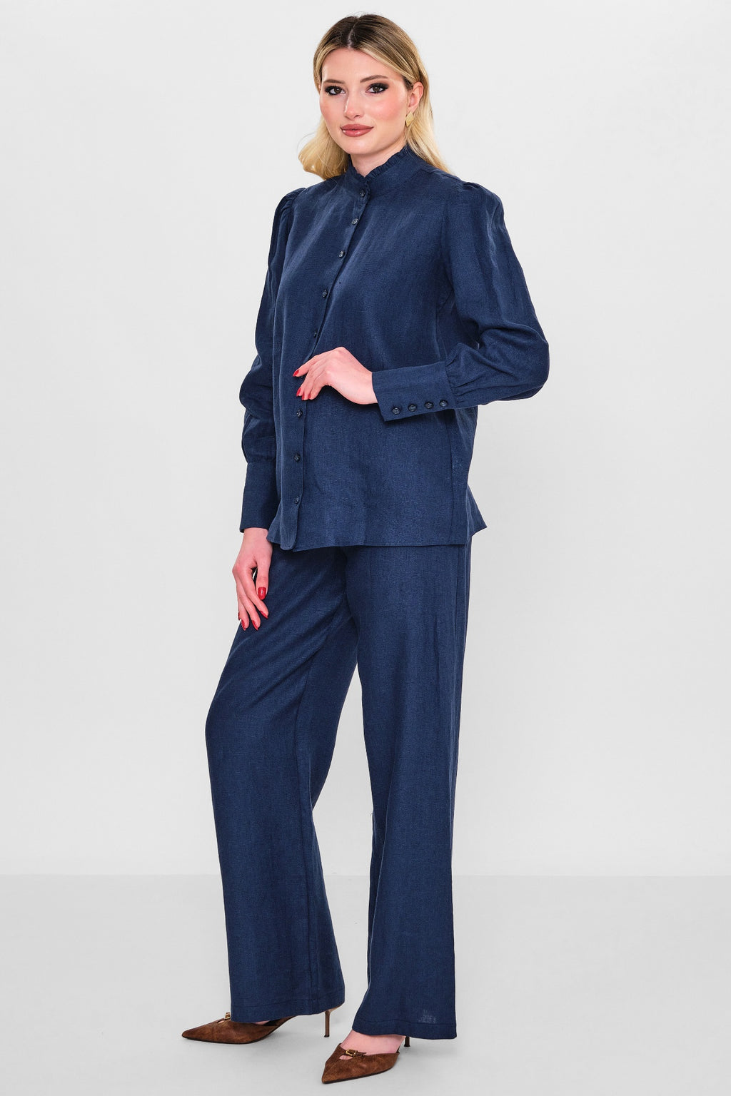 Jarrivee - Plus Size Shirt (JRVSS25J4138) - 8690200116674