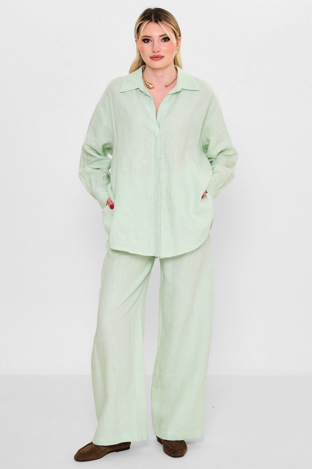 Jarri̇vee - Plus Size Shirt (JRVSS25J4164) - 8690200116704