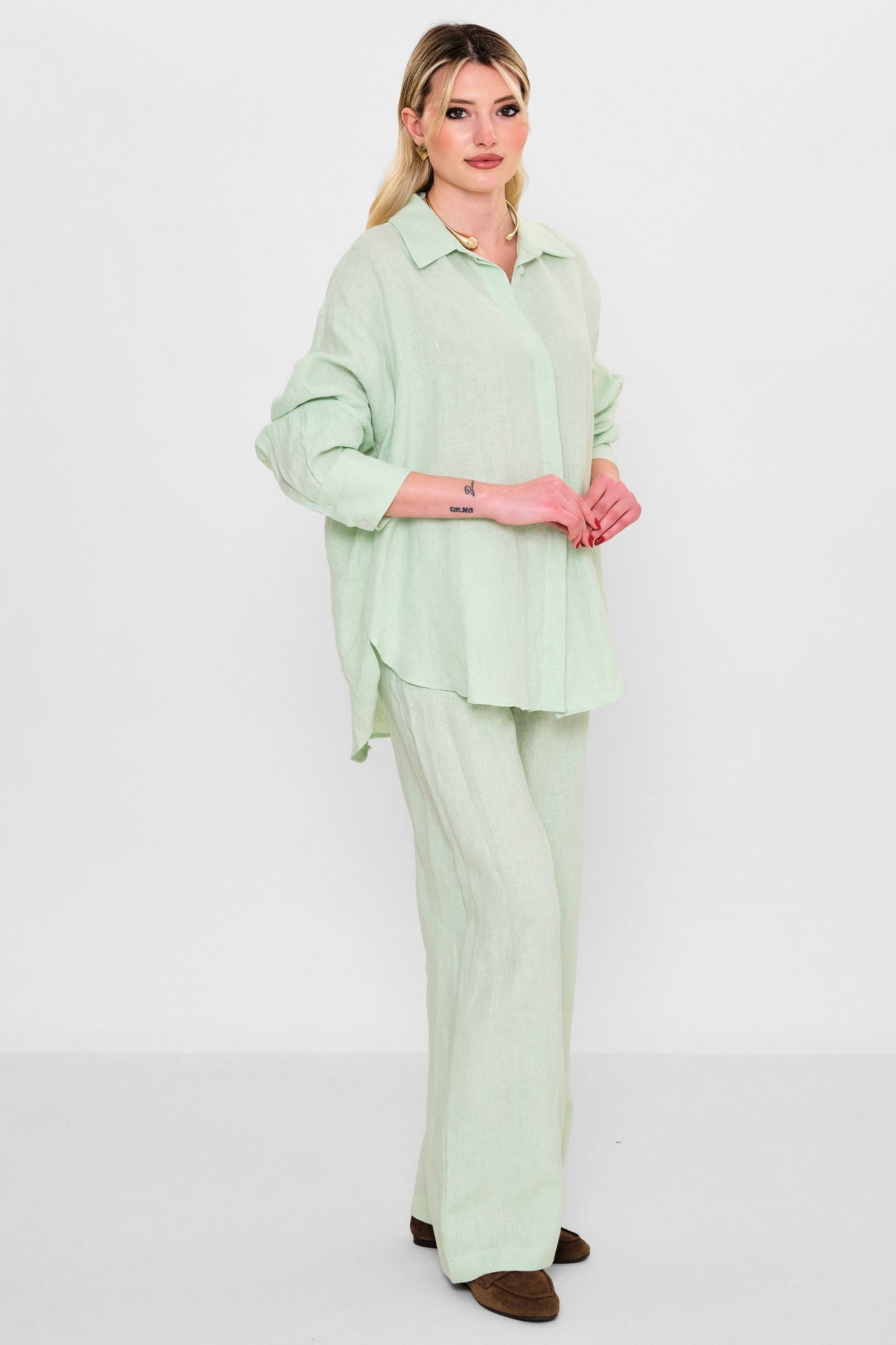 Jarri̇vee - Plus Size Shirt (JRVSS25J4164) - 8690200116704