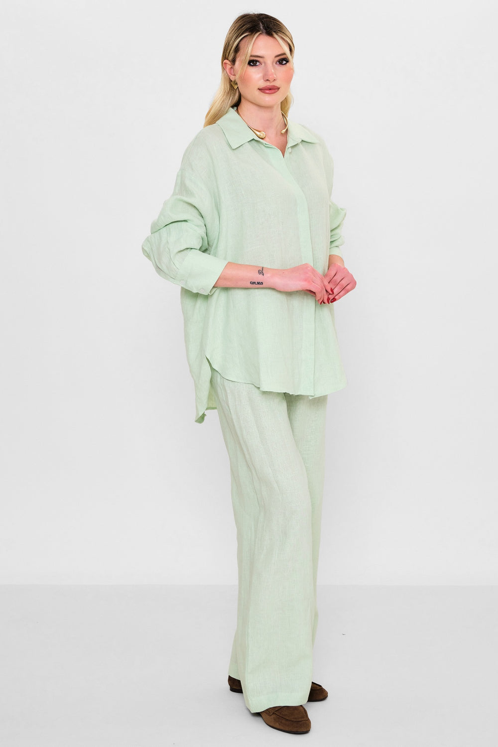 Jarri̇vee - Plus Size Shirt (JRVSS25J4164) - 8690200116704