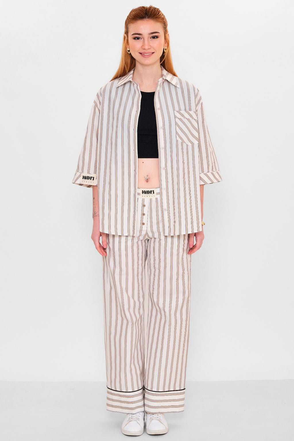 Mamulier - Plus Size Trousers (MML26Y6923) - 8690200116872