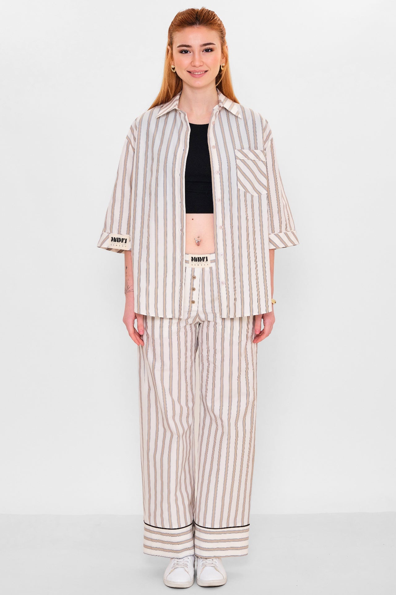 Mamulier - Plus Size Trousers (MML26Y6923) - 8690200116872