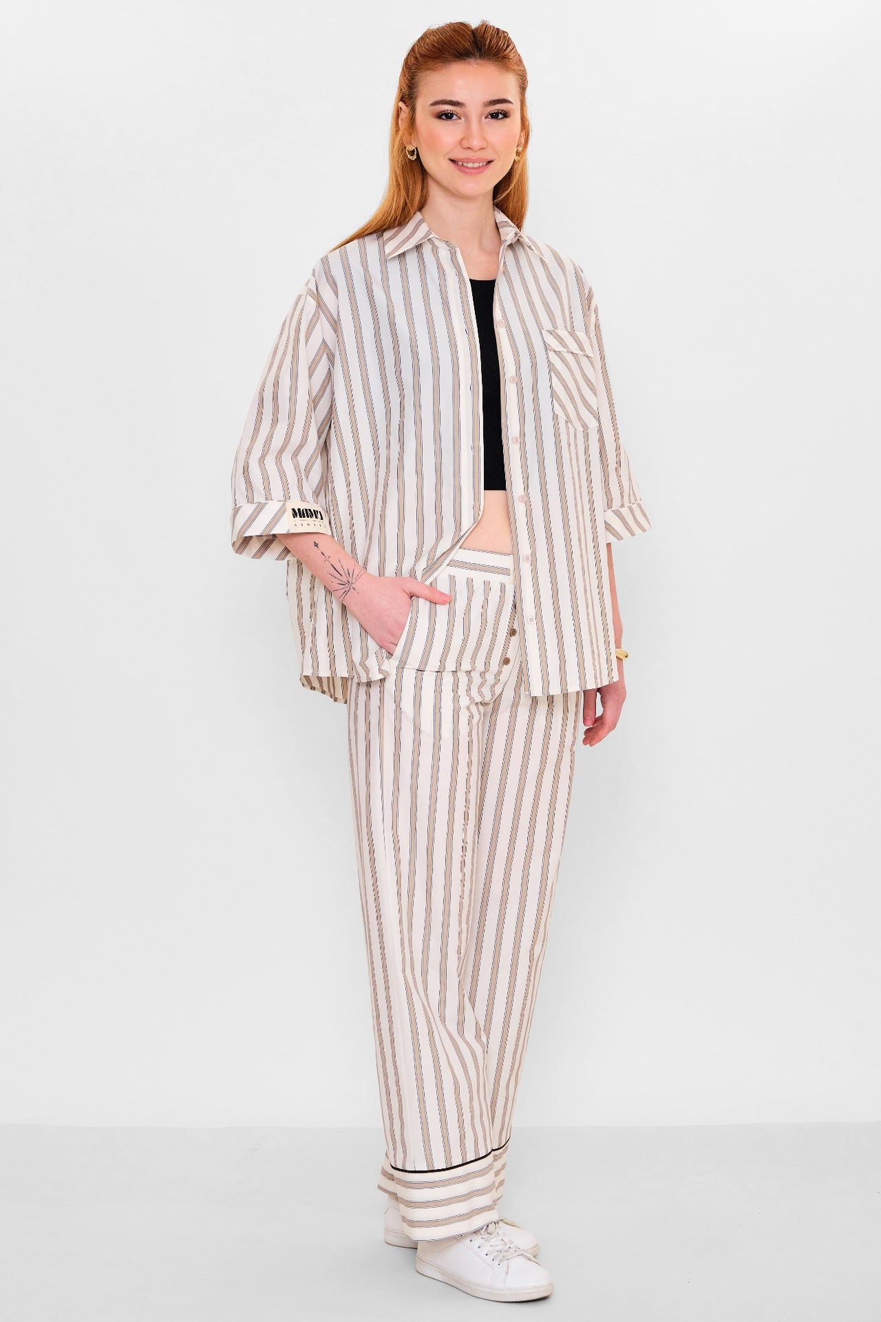 Mamulier - Plus Size Trousers (MML26Y6923) - 8690200116872