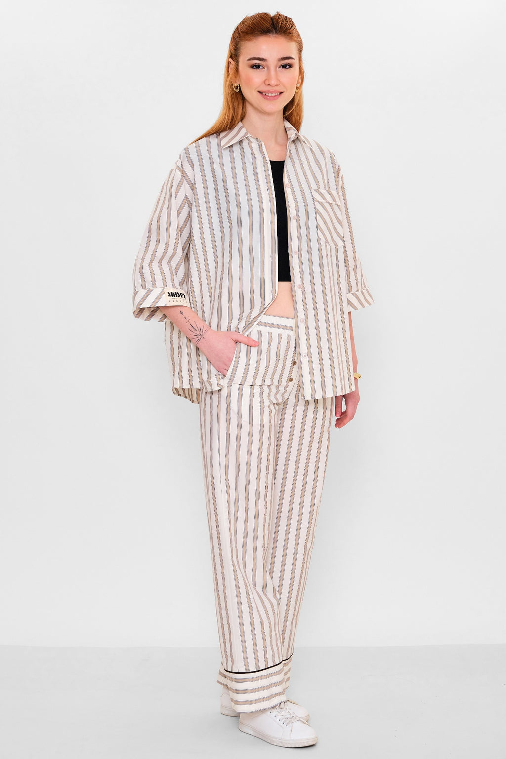 Mamulier - Plus Size Trousers (MML26Y6923) - 8690200116872