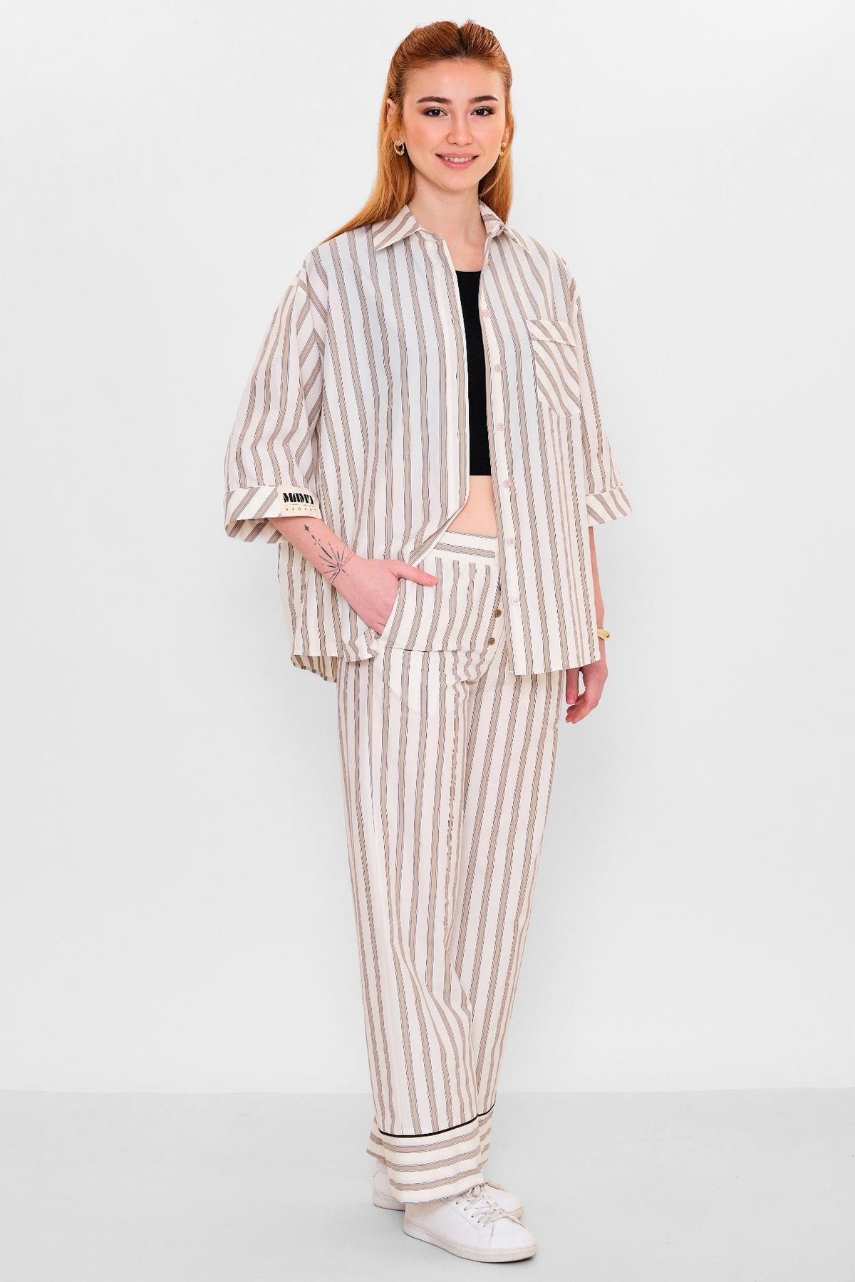 Mamulier - Plus Size Trousers (MML26Y6923) - 8690200116872
