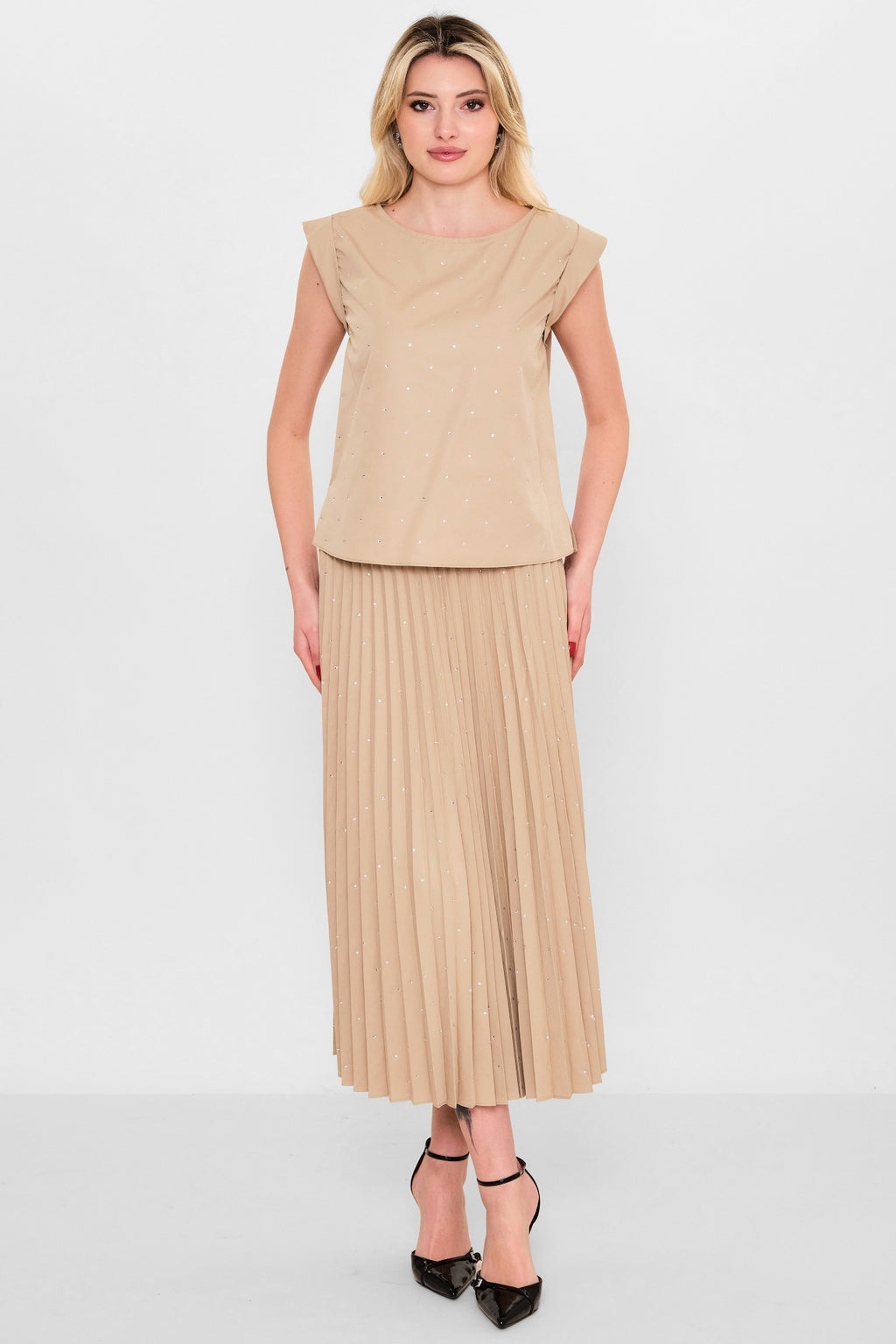 Myraang - Plus Size Blouse (MRG26Y02-3111) - 8690200116940