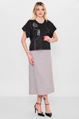 Myraang - Plus Size Blouse (MRG26Y02-3112) - 8690200116957