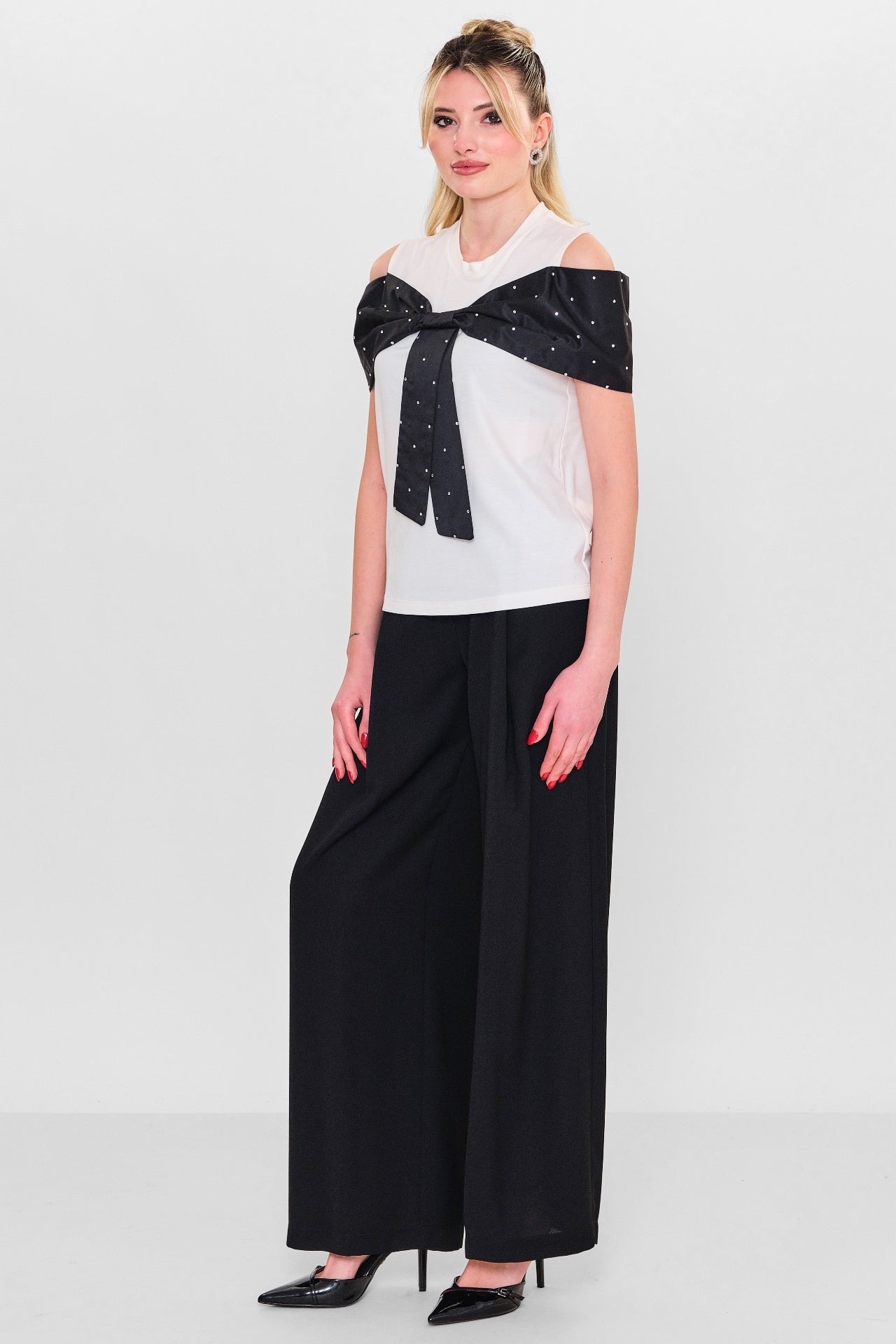Myraang - Plus Size Blouse (MRG26Y02-3115) - 8690200117008