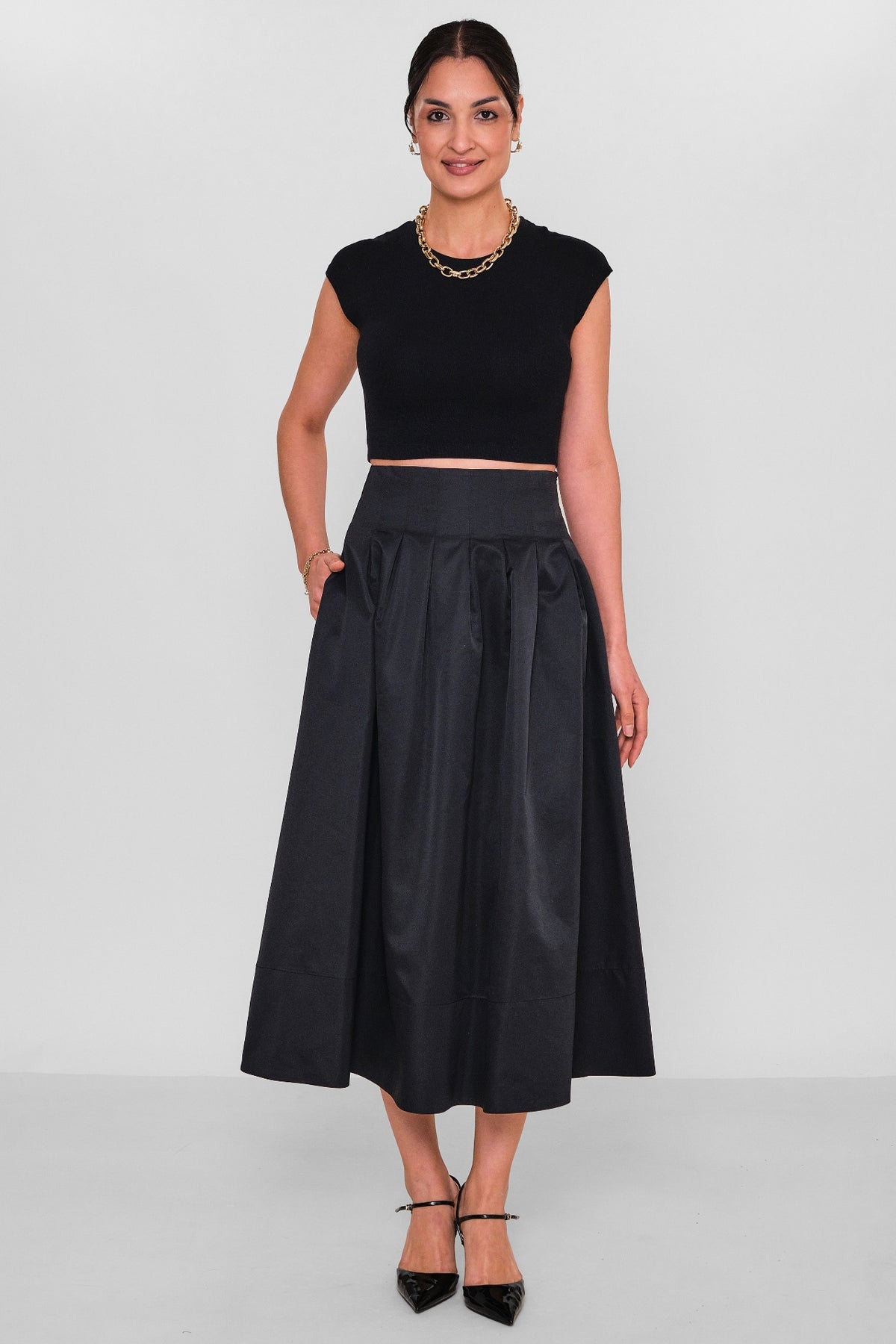 Myraang - Plus Size Skirt (MRG26Y03-3871) - 8690200117046