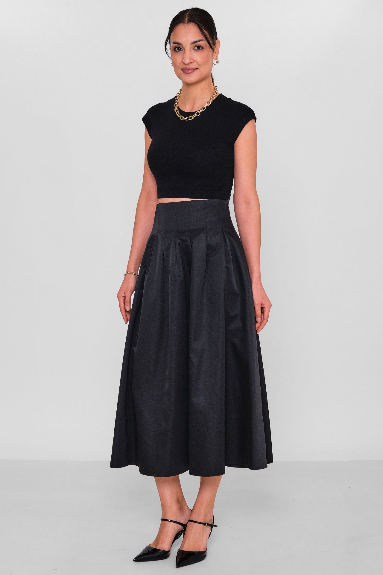 Myraang - Plus Size Skirt (MRG26Y03-3871) - 8690200117046