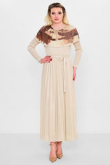 Myraang - Plus Size Dress (MRG26Y05-3055) - 8690200117060