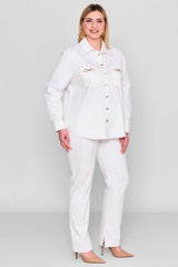 Laluce - Plus Size Shirt (L2.Y26.GML.2G153) - 8690200117145