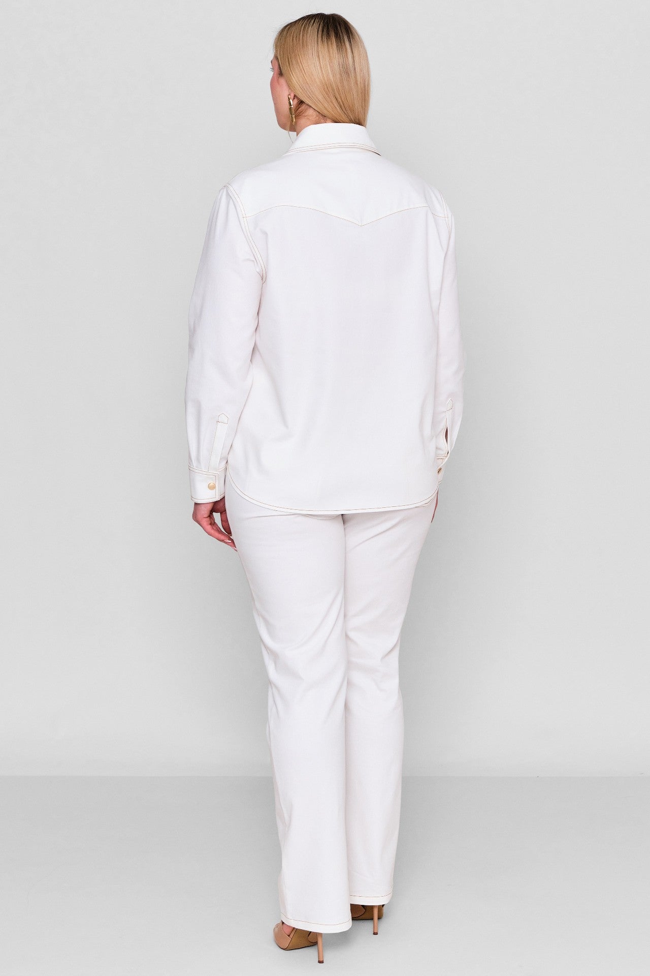 Laluce - Plus Size Shirt (L2.Y26.GML.2G153) - 8690200117145
