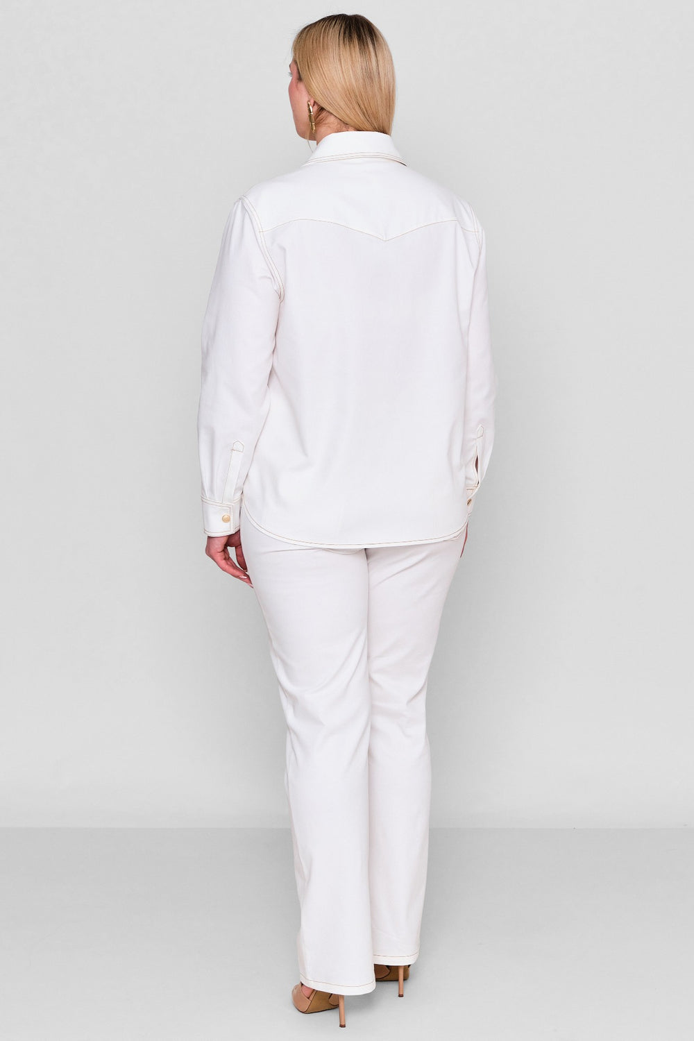 Laluce - Plus Size Shirt (L2.Y26.GML.2G153) - 8690200117145
