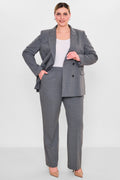 Laluce - Plus Size Trousers (L2.Y26.PNT.2P236) - 8690200117169