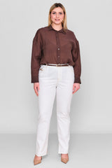 Laluce - Plus Size Trousers (L2.Y26.PNT.2P237) - 8690200117190