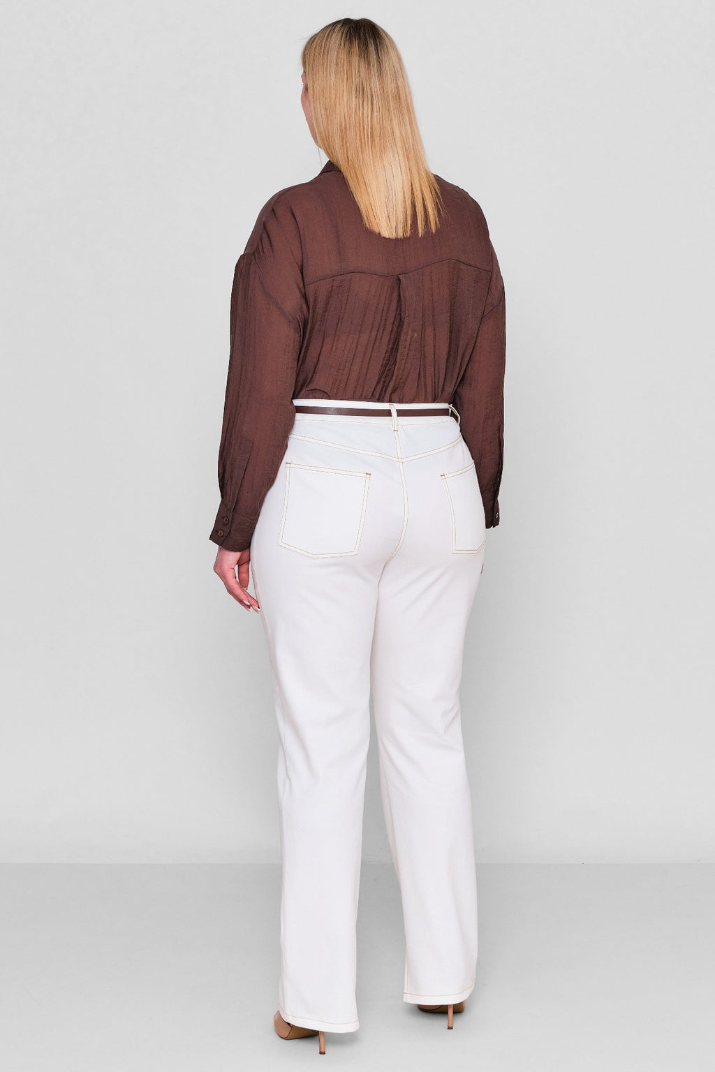 Laluce - Plus Size Trousers (L2.Y26.PNT.2P237) - 8690200117190